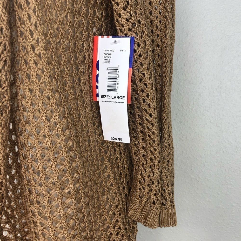 NWT Passports Cardigan Sweater Size Large - Picture 3 of 6